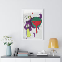 "3!ieyes" (Framed Print)