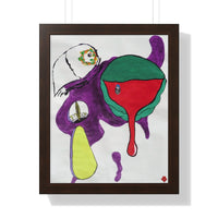 "3!ieyes" (Framed Print)