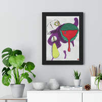 "3!ieyes" (Framed Print)