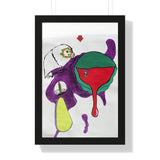 "3!ieyes" (Framed Print)