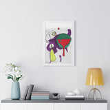 "3!ieyes" (Framed Print)