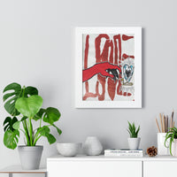 "love or lust" (Framed Print)