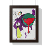 "3!ieyes" (Framed Print)