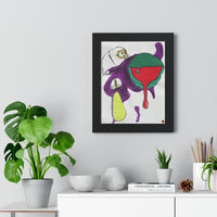 "3!ieyes" (Framed Print)