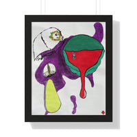 "3!ieyes" (Framed Print)