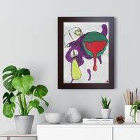 "3!ieyes" (Framed Print)