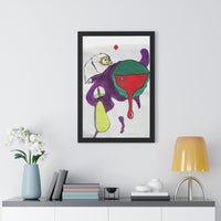 "3!ieyes" (Framed Print)