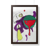 "3!ieyes" (Framed Print)