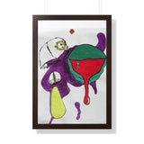 "3!ieyes" (Framed Print)