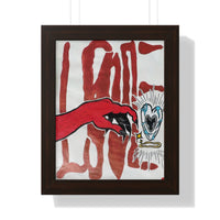 "love or lust" (Framed Print)