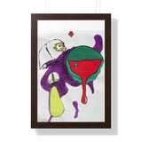 "3!ieyes" (Framed Print)