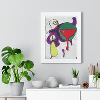 "3!ieyes" (Framed Print)