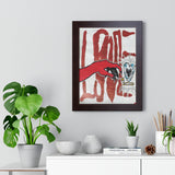 "love or lust" (Framed Print)