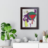 "3!ieyes" (Framed Print)