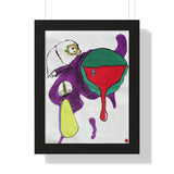 "3!ieyes" (Framed Print)